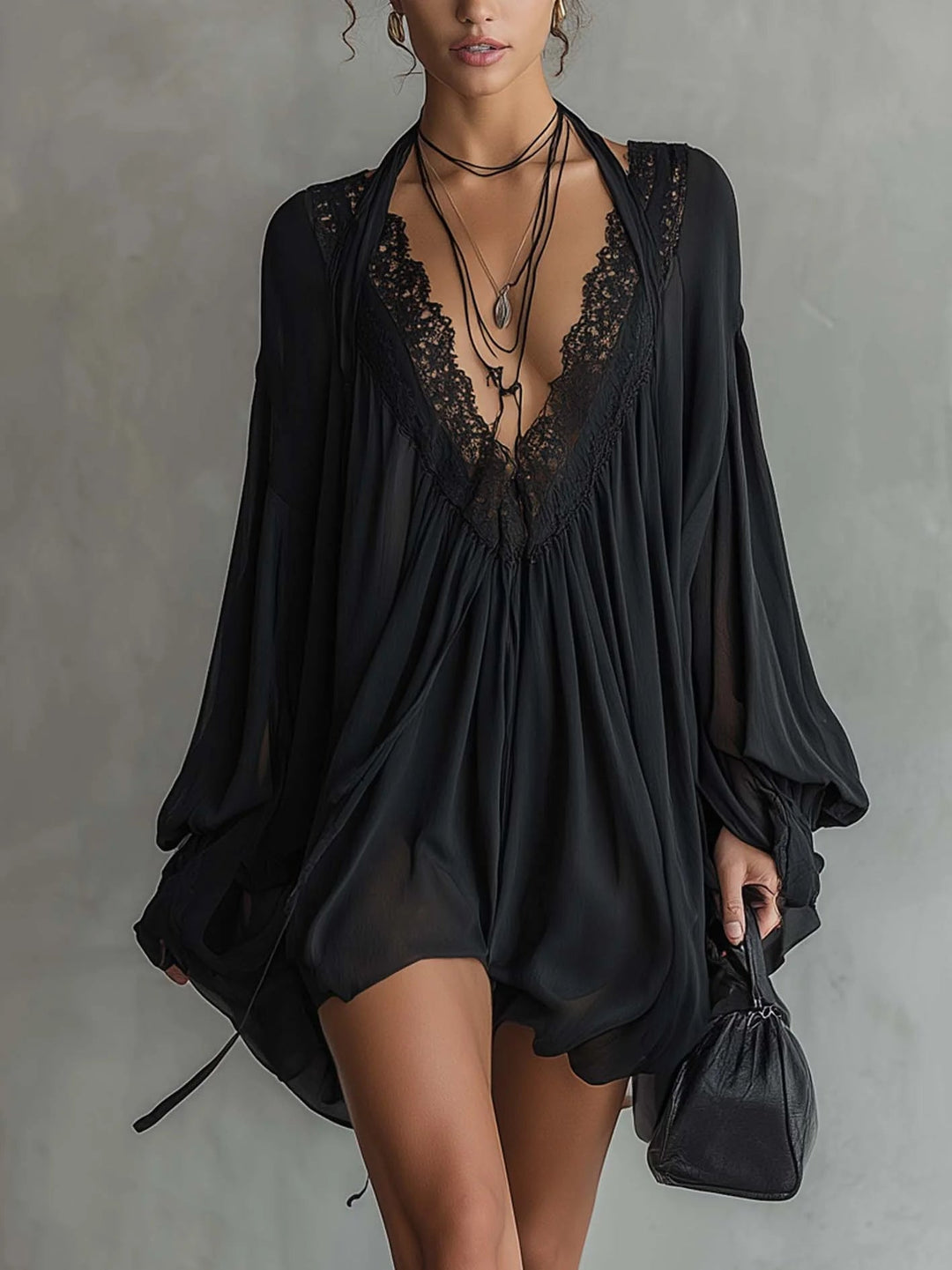 Isabella | Soft Flow Lace Dress