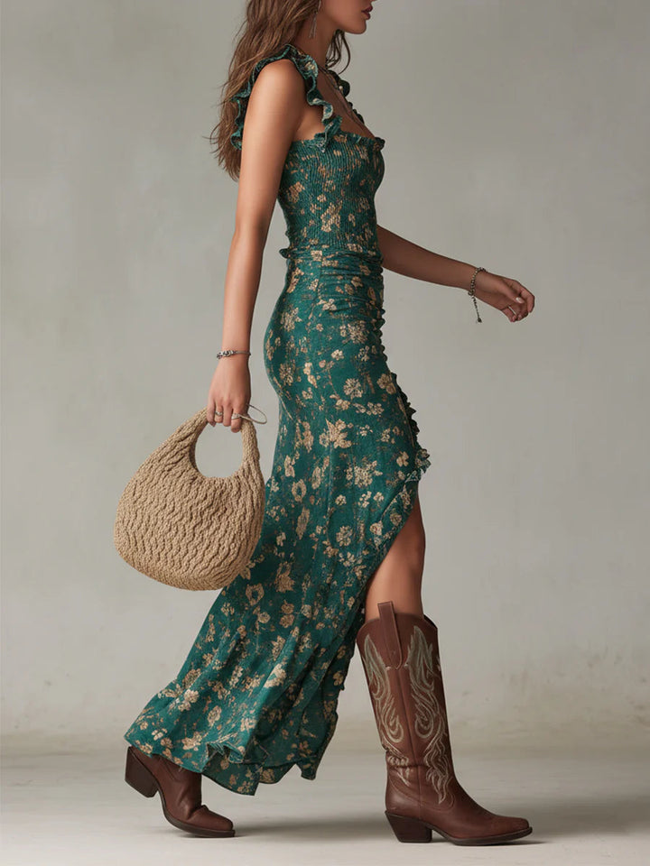 Elena | Soft Bohemian Flow Dress