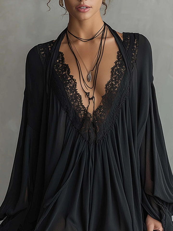 Isabella | Soft Flow Lace Dress