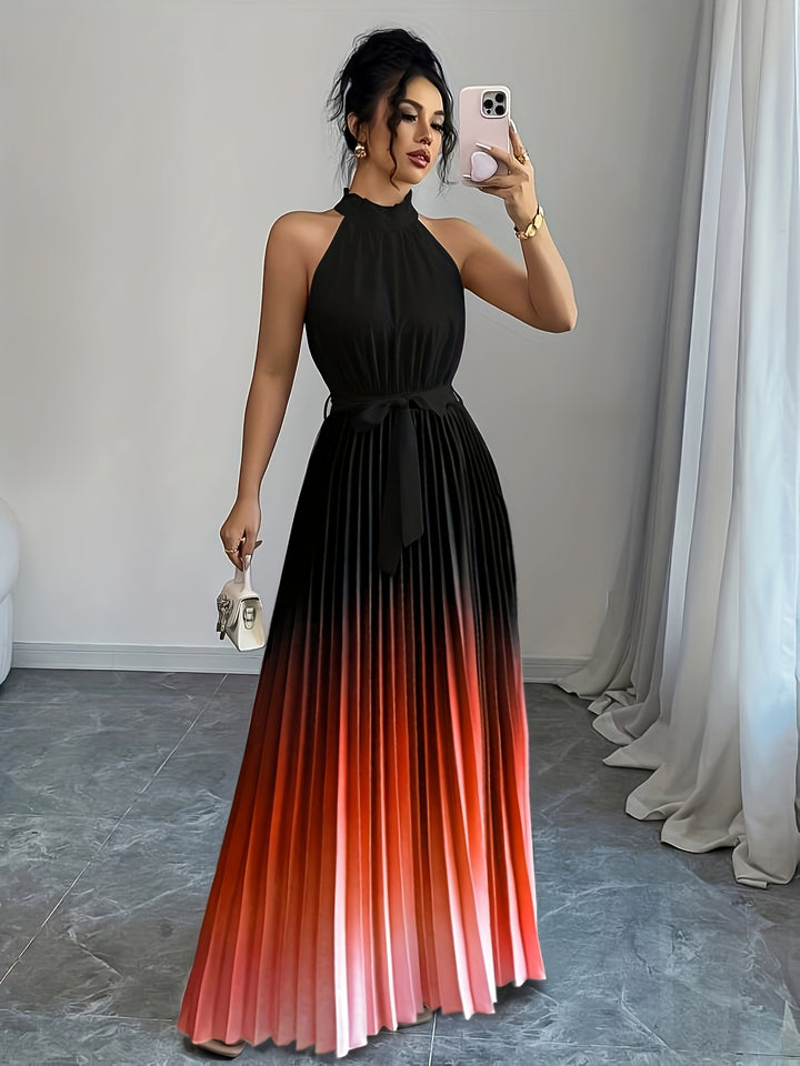 Elira | Flowing Waist Tie Elegance Dress