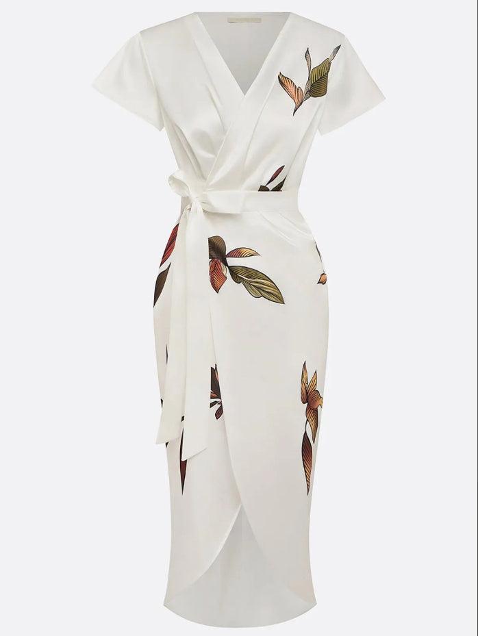 Valeria | Effortless Wrap Elegance Dress