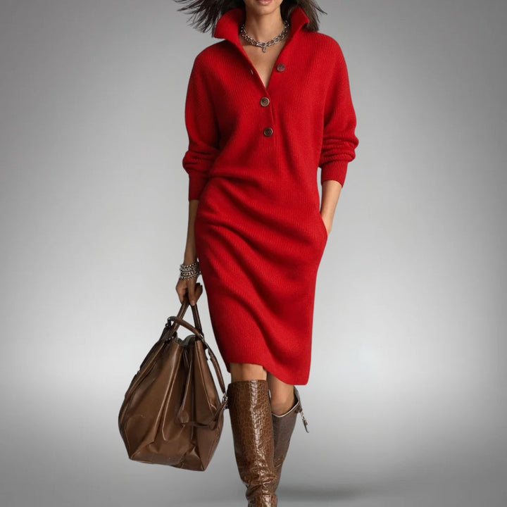 The Emilia Knitted Sweater Dress
