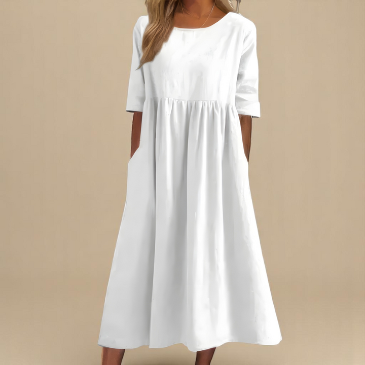The Elara Elegant Midi Dress