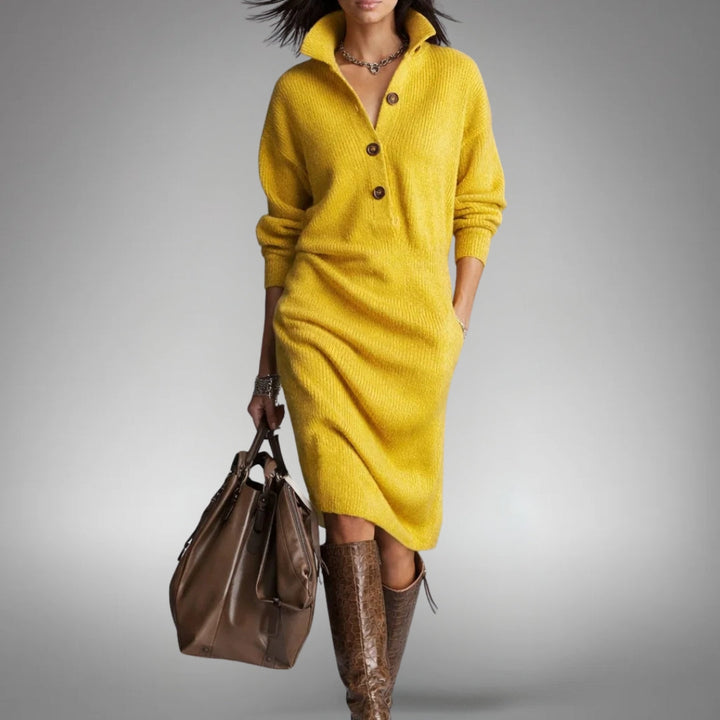 The Emilia Knitted Sweater Dress