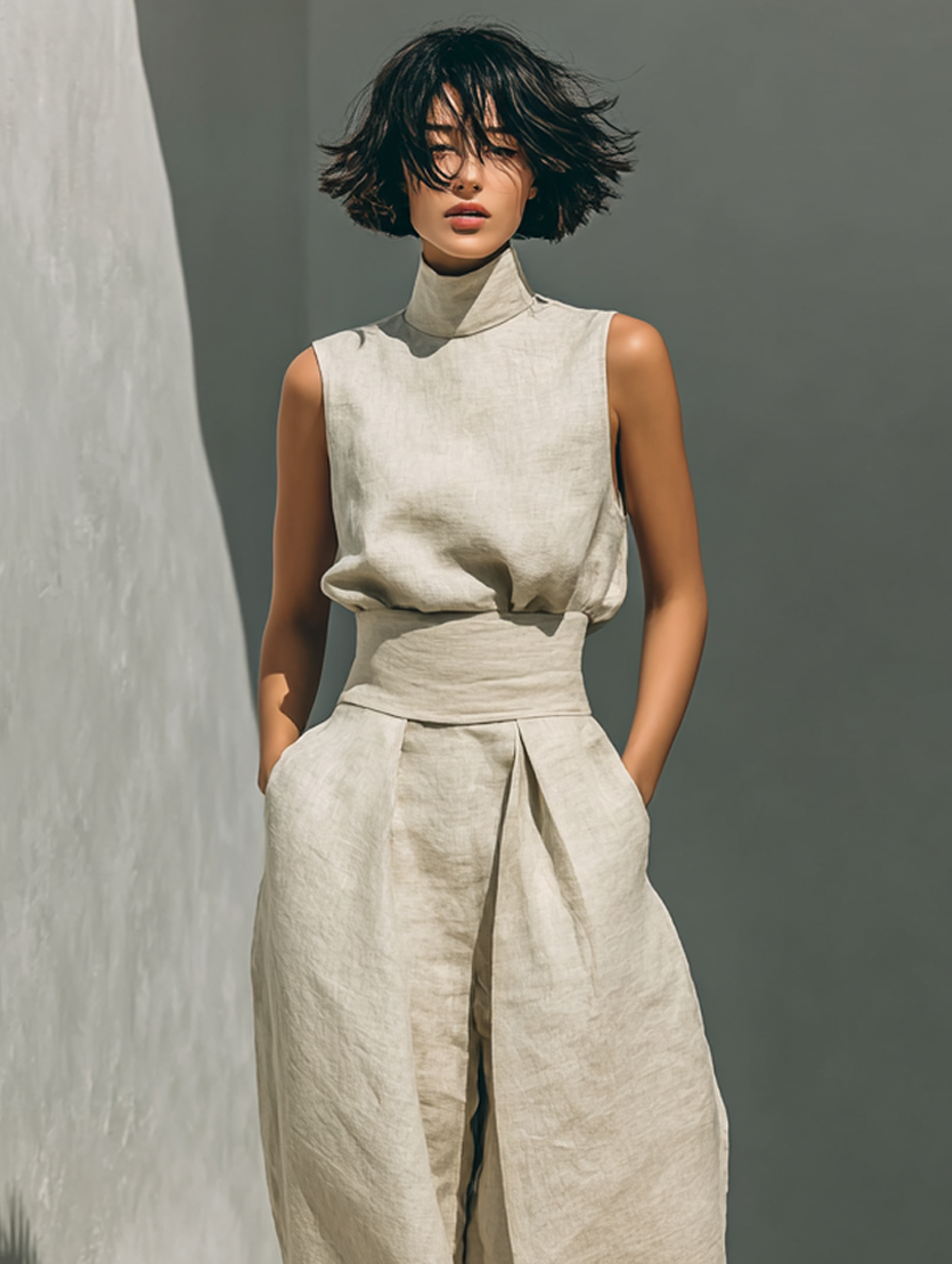 Hannah | Linen Sculpt Set