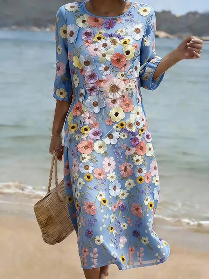 Adriana | Graceful Floral Gown