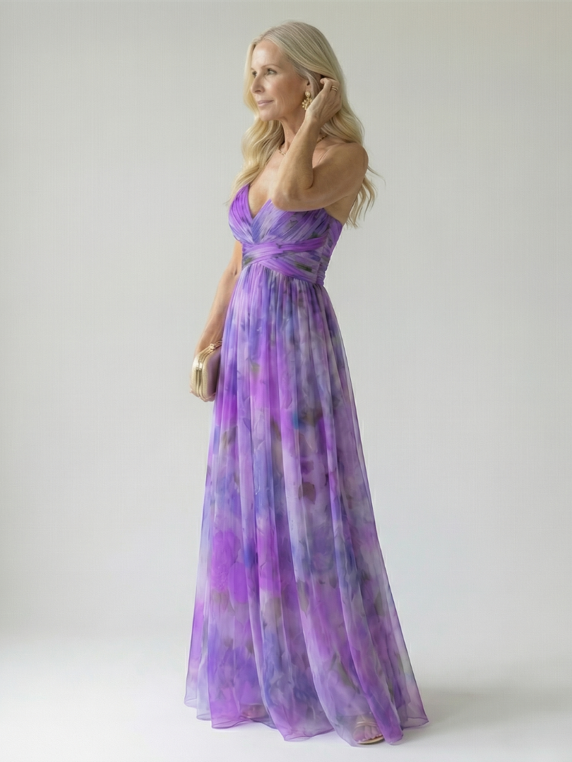 Valencia Sunset Maxi Dress