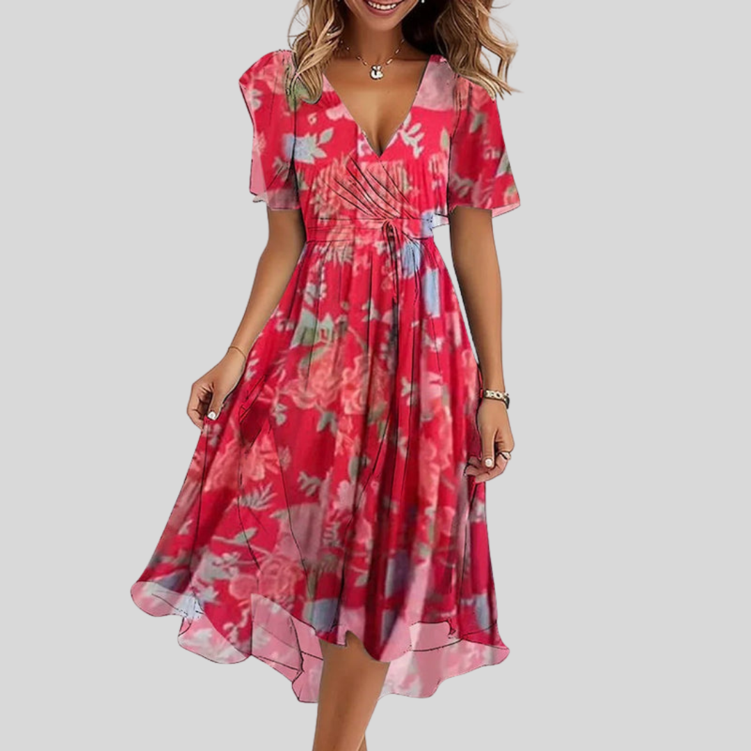 Naomie | Lightweight Flowy Summer Dress
