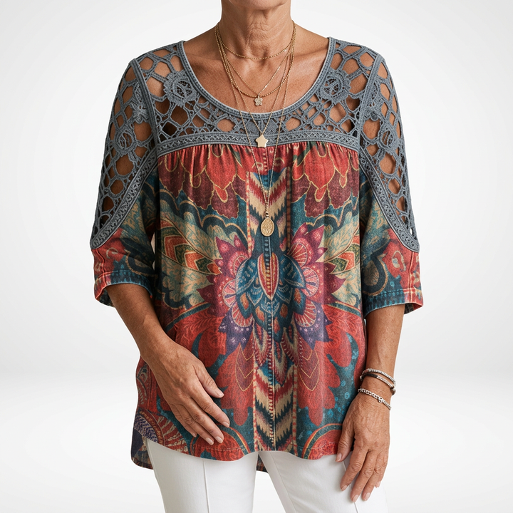 Heritage Mosaic Blouse