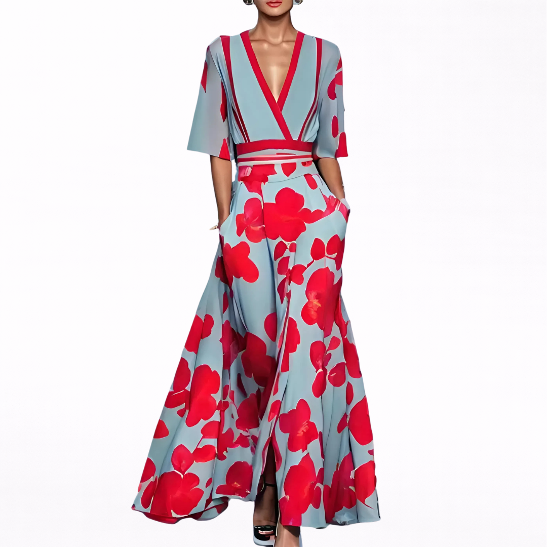 Elena | Elegant Flow Maxi Dress