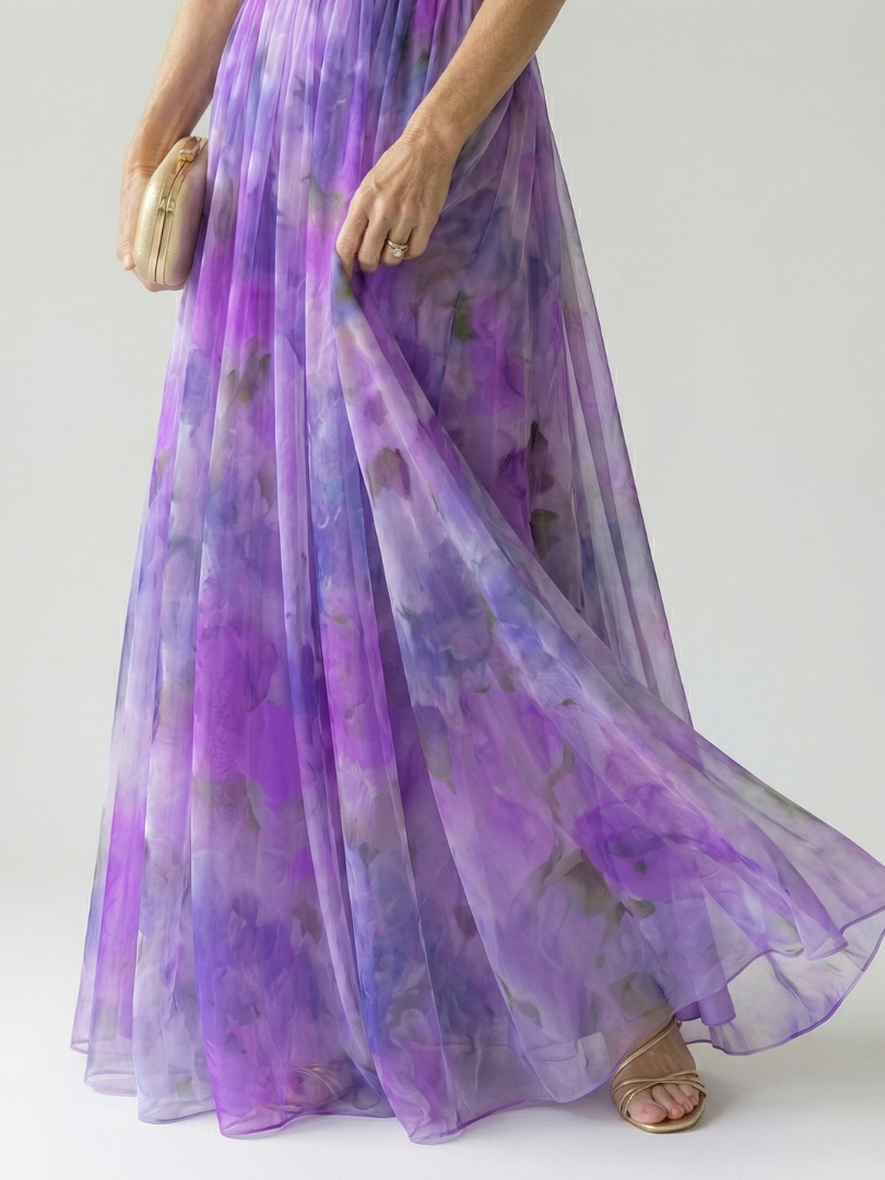 Valencia Sunset Maxi Dress