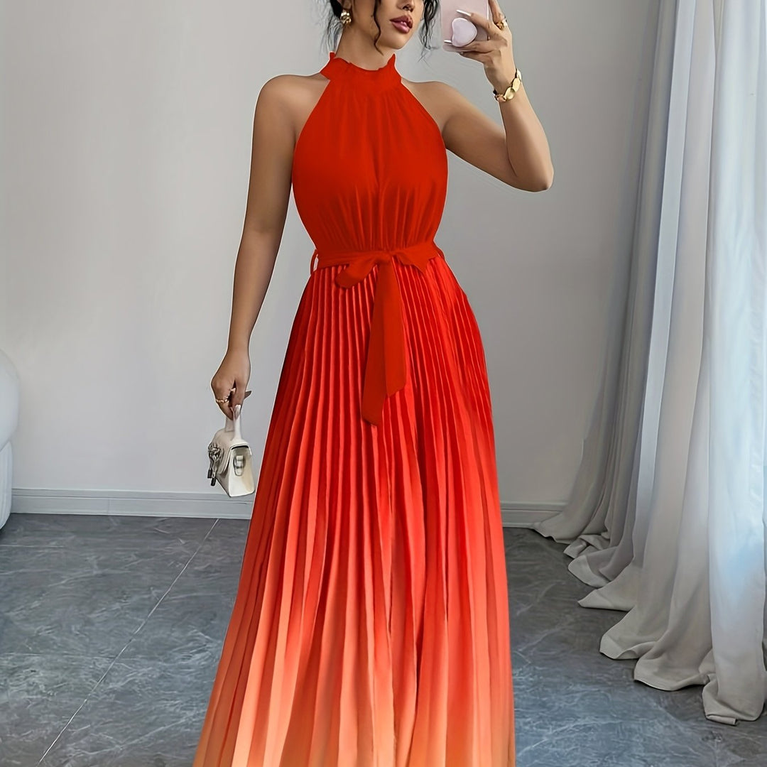 Elira | Flowing Waist Tie Elegance Dress