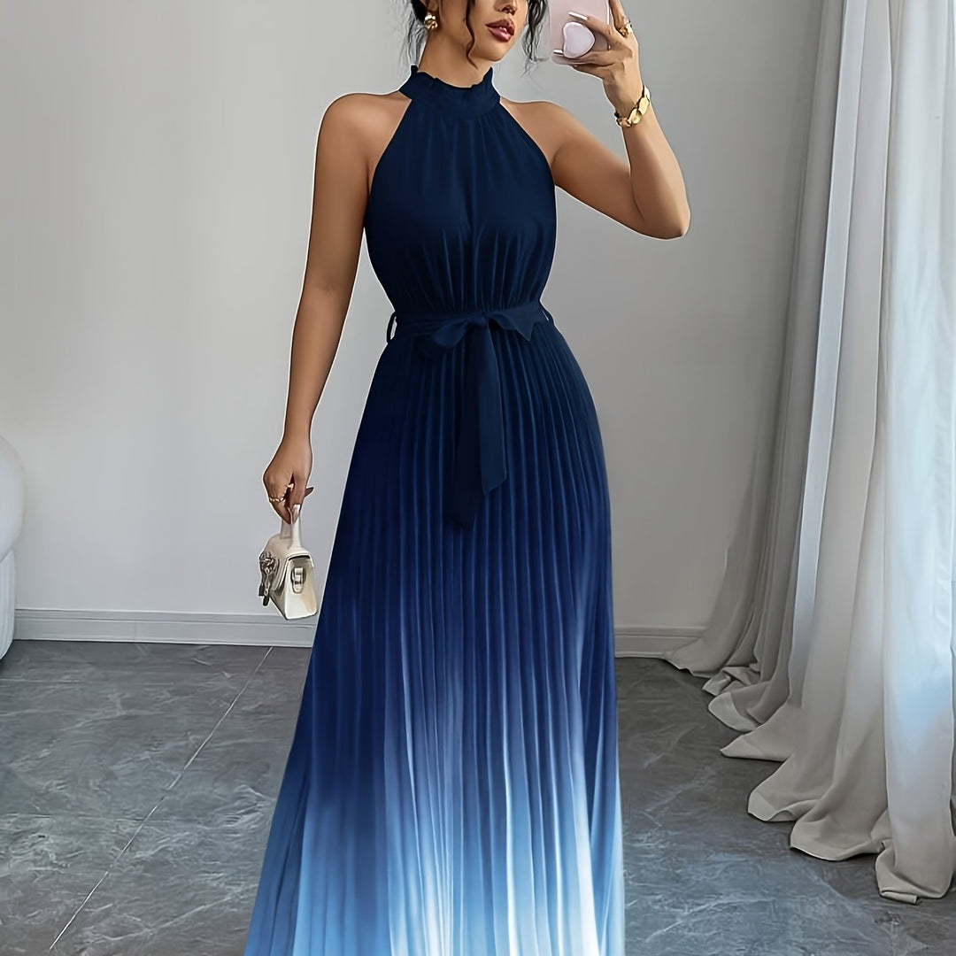Elira | Flowing Waist Tie Elegance Dress