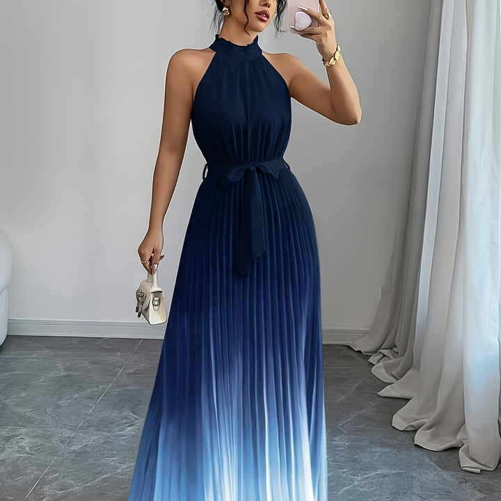 Elira | Flowing Waist Tie Elegance Dress