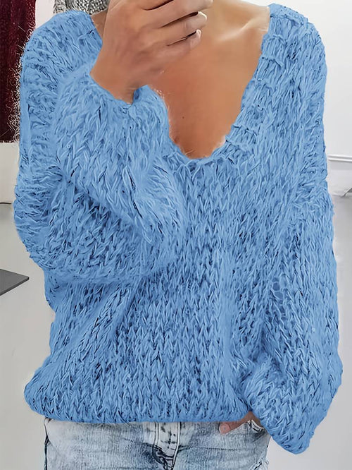 Verissa™ | Knitted  V-neck Sweater