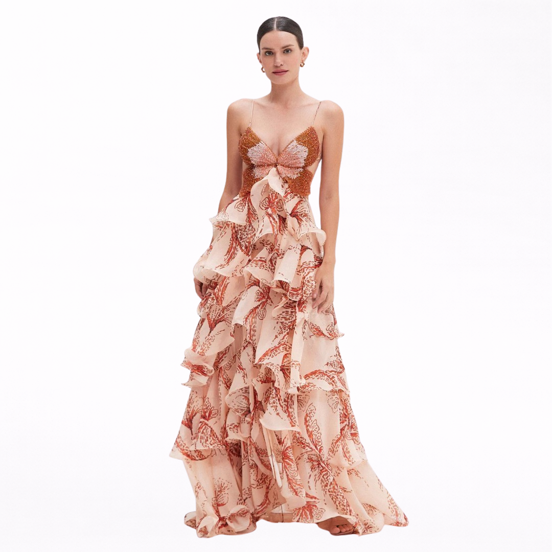 Nahia | Ruffled Dress