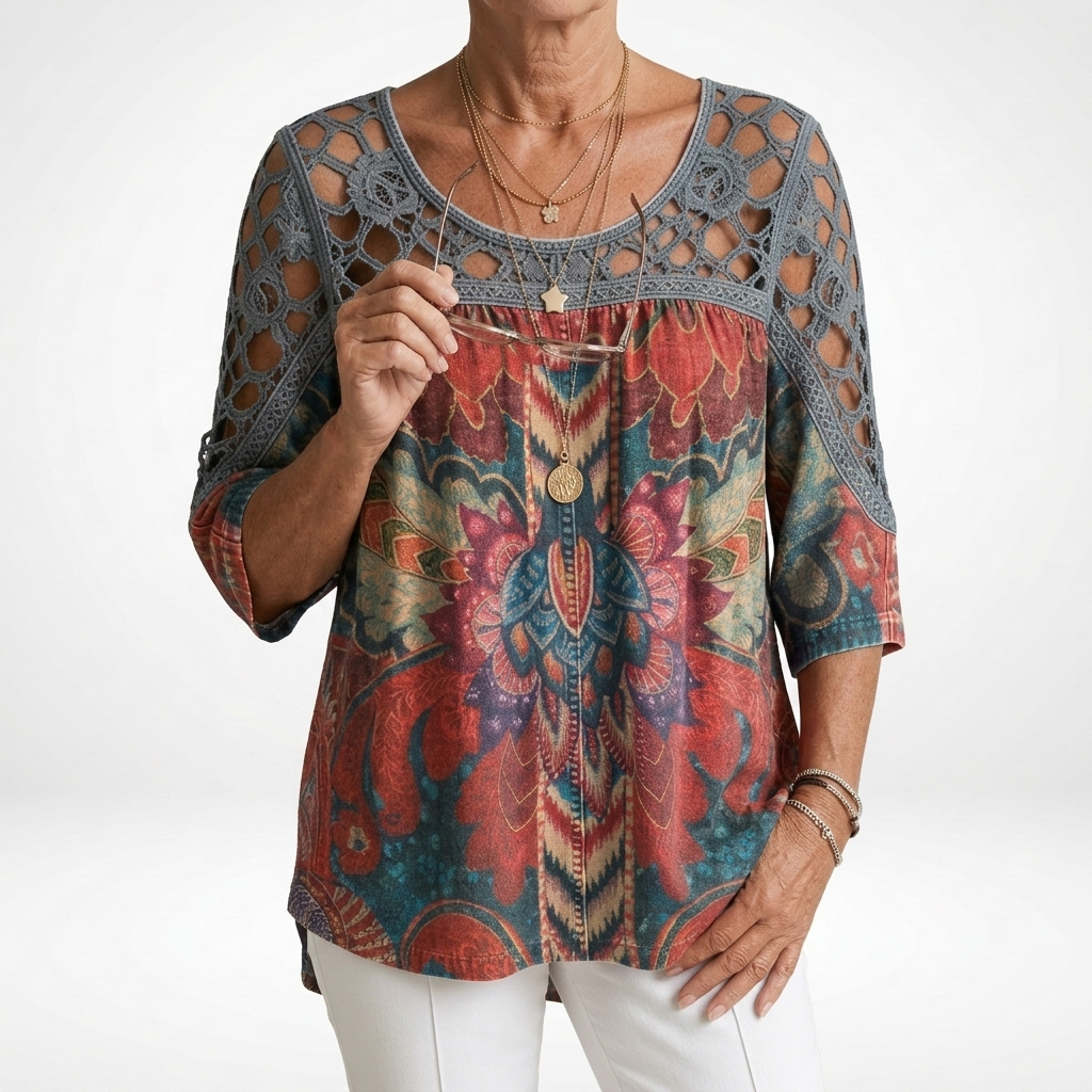 Heritage Mosaic Blouse