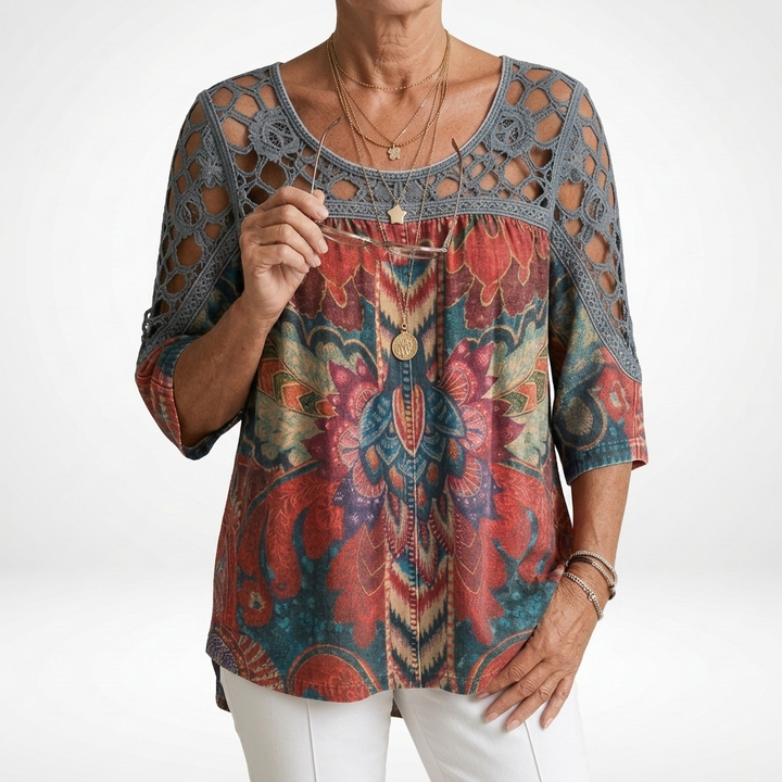 Heritage Mosaic Blouse