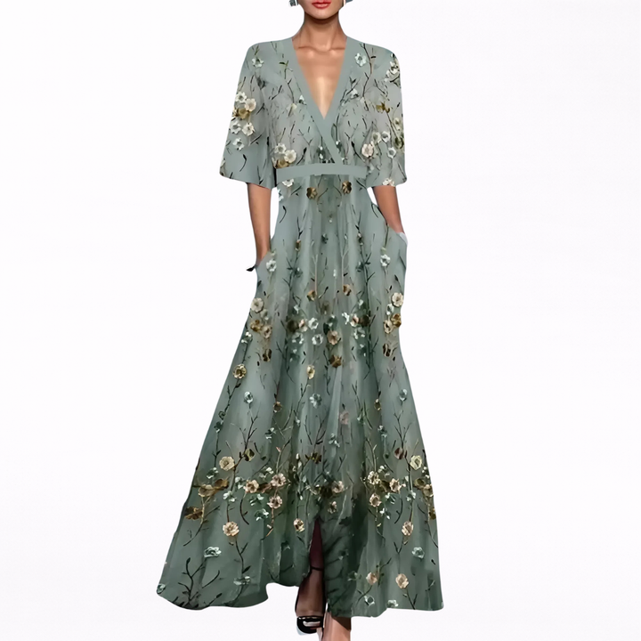 Elena | Elegant Flow Maxi Dress