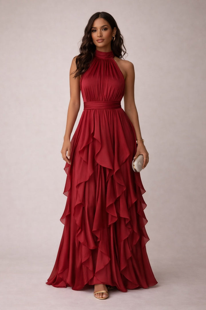 Arabella Ruffle Elegance Gown
