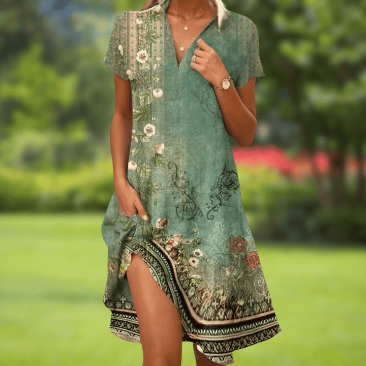 Luna Vintage Bloom Dress