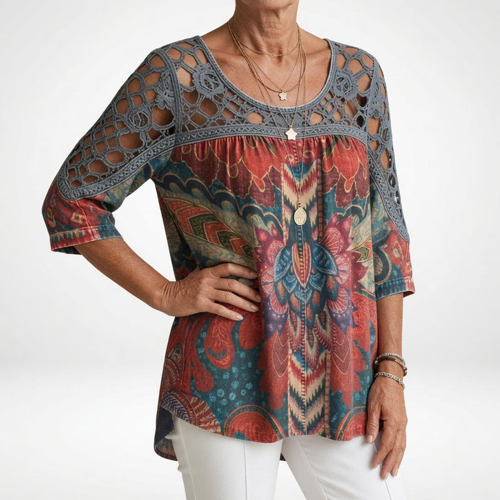 Heritage Mosaic Blouse