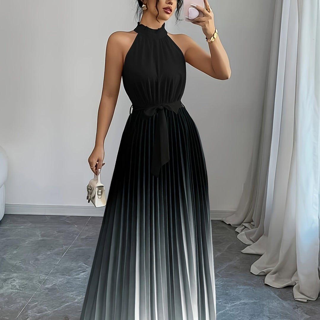 Elira | Flowing Waist Tie Elegance Dress