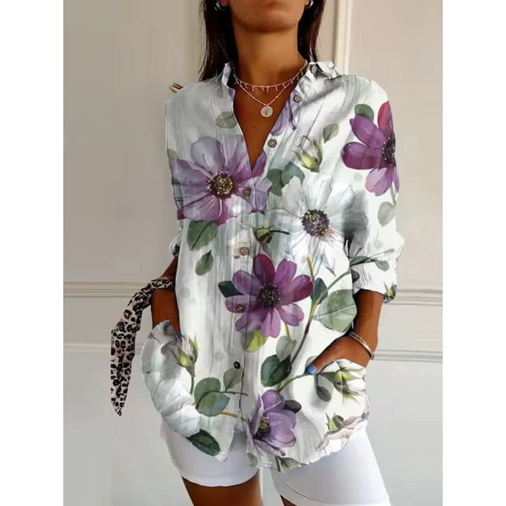 Elara Lightweight Floral Blouse