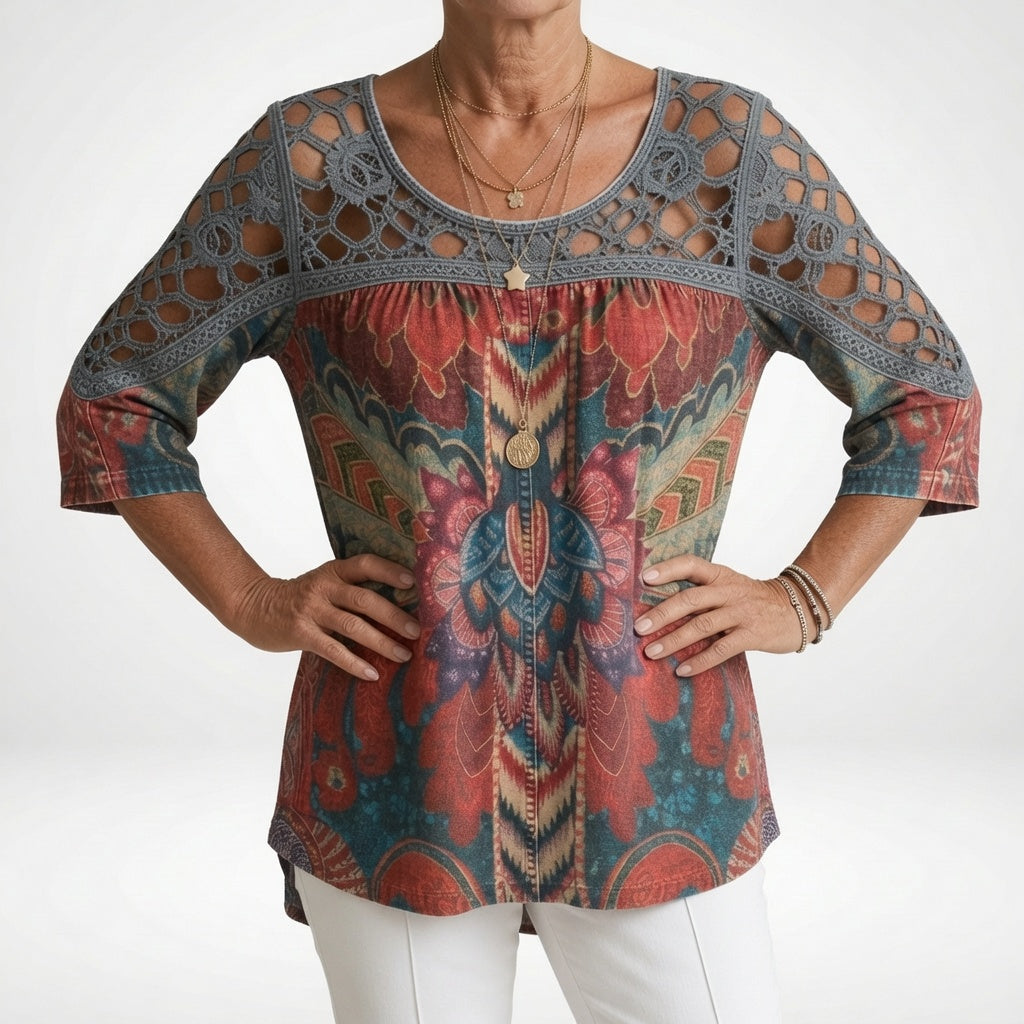 Heritage Mosaic Blouse