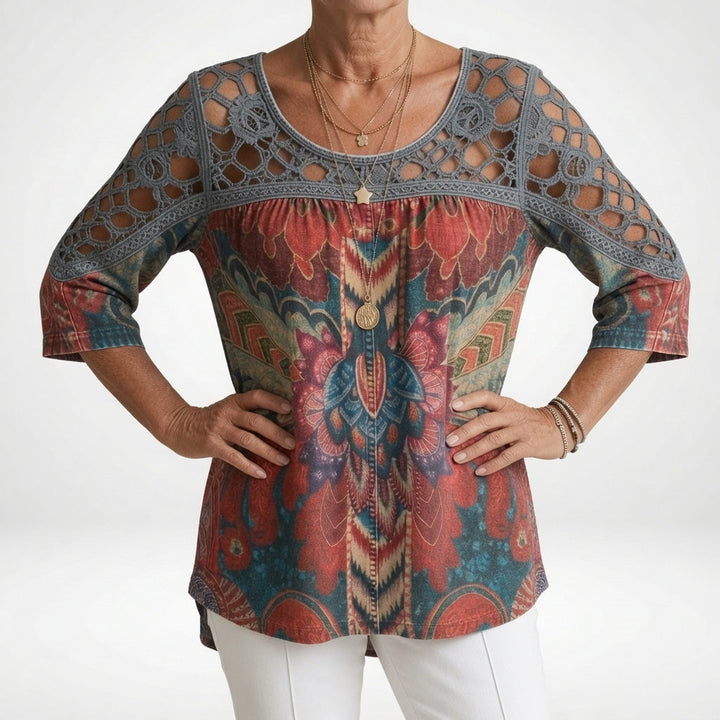 Heritage Mosaic Blouse