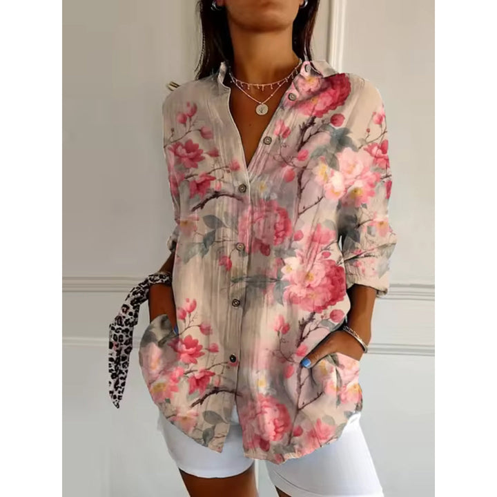 Elara Lightweight Floral Blouse