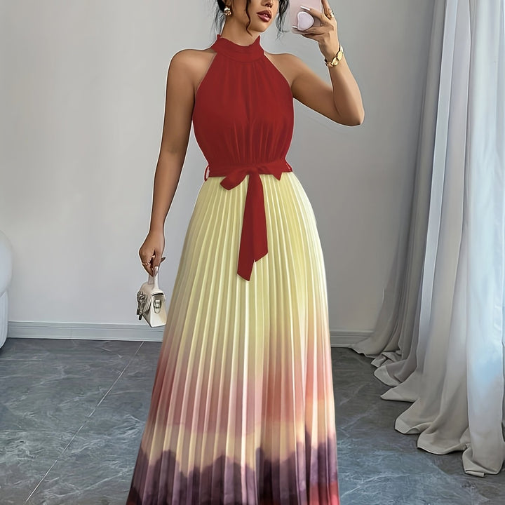 Elira | Flowing Waist Tie Elegance Dress