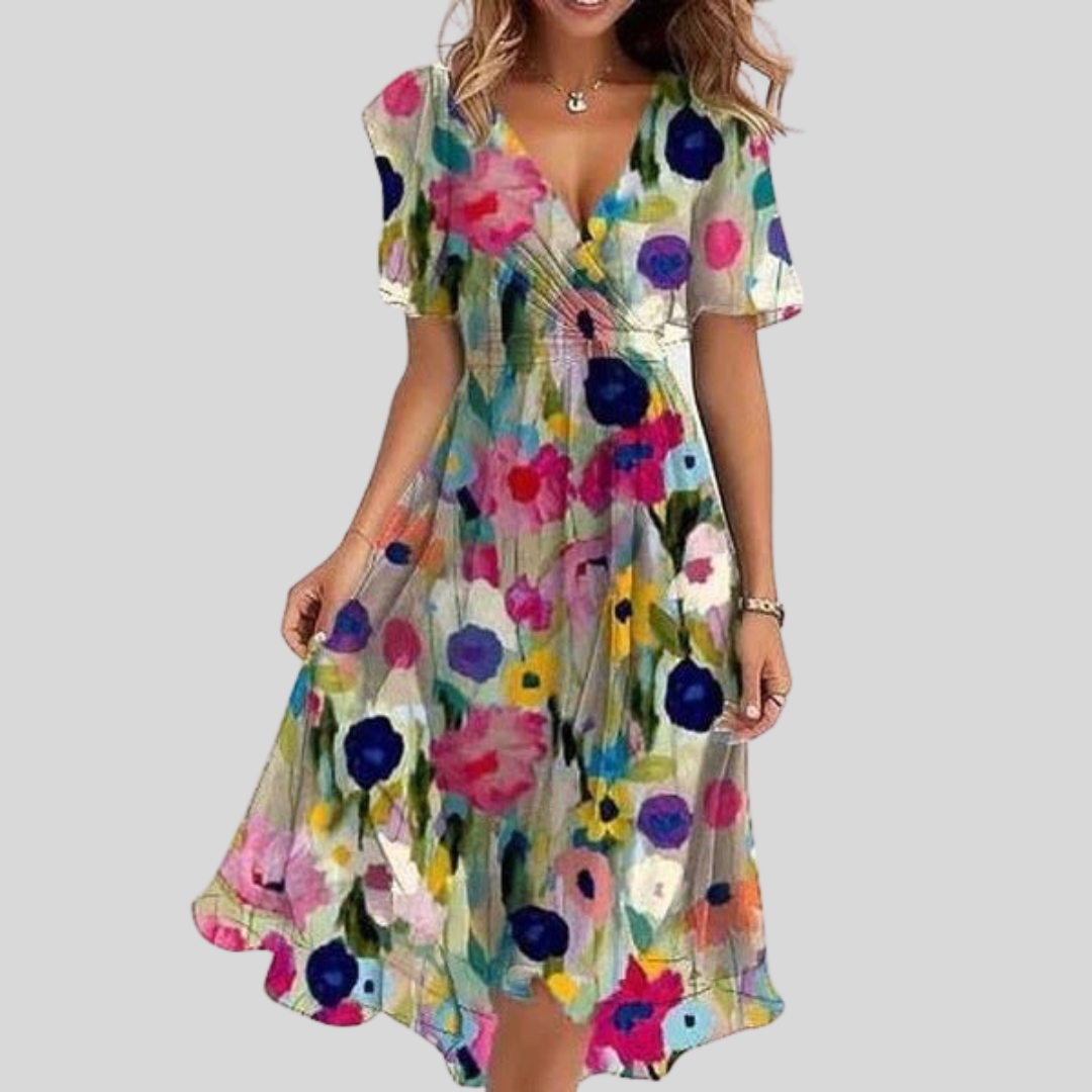 Naomie | Lightweight Flowy Summer Dress