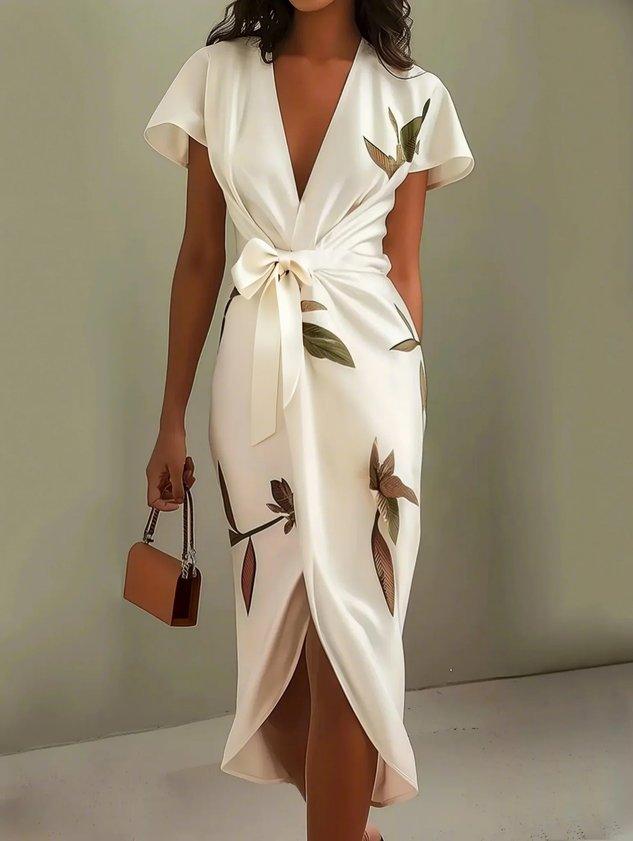Valeria | Effortless Wrap Elegance Dress