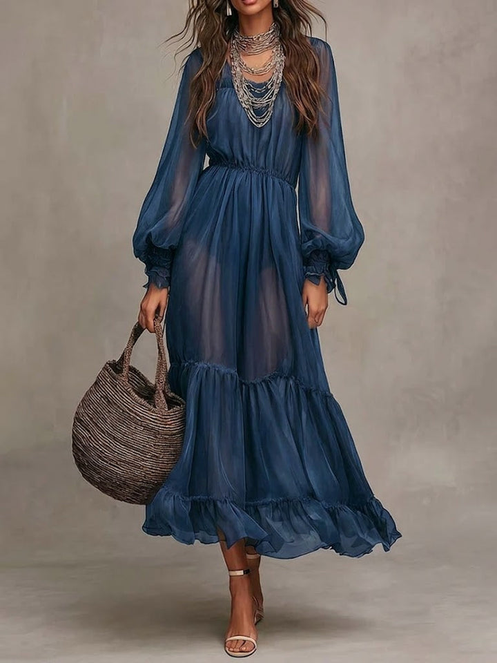 The Seraphine Sheer Elegance Dress