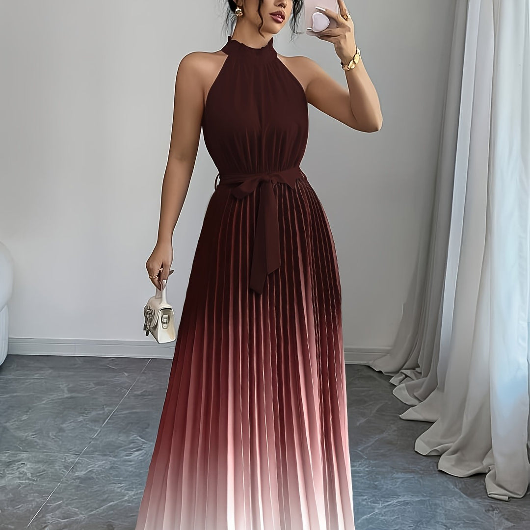 Elira | Flowing Waist Tie Elegance Dress