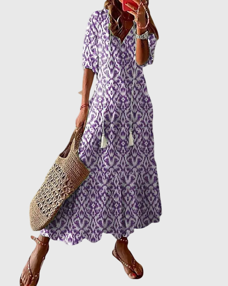 The Mirella Coastal Flow Dress