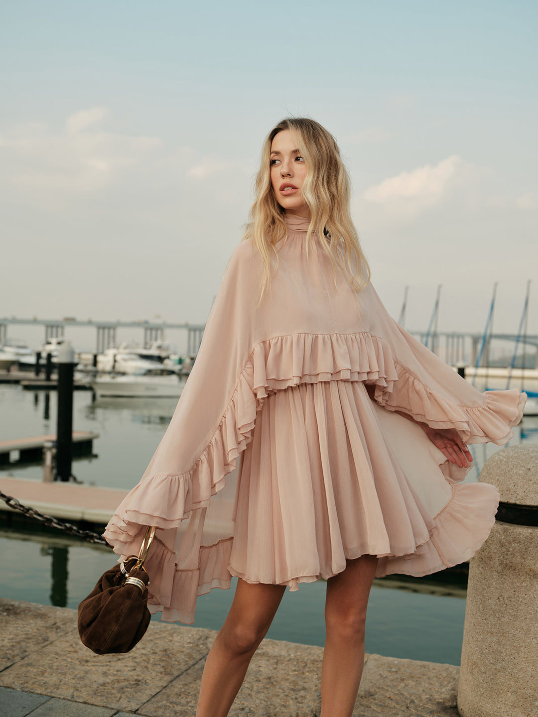 Isla Ruffle Grace Dress