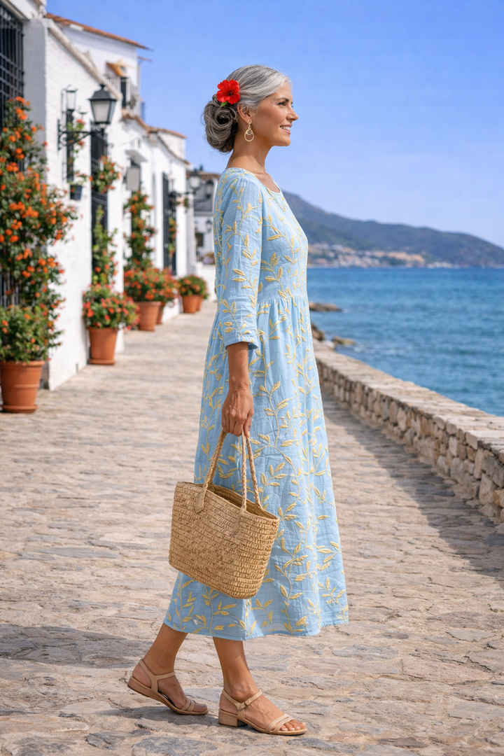 Jimena | Chic Floral Elegance Dress