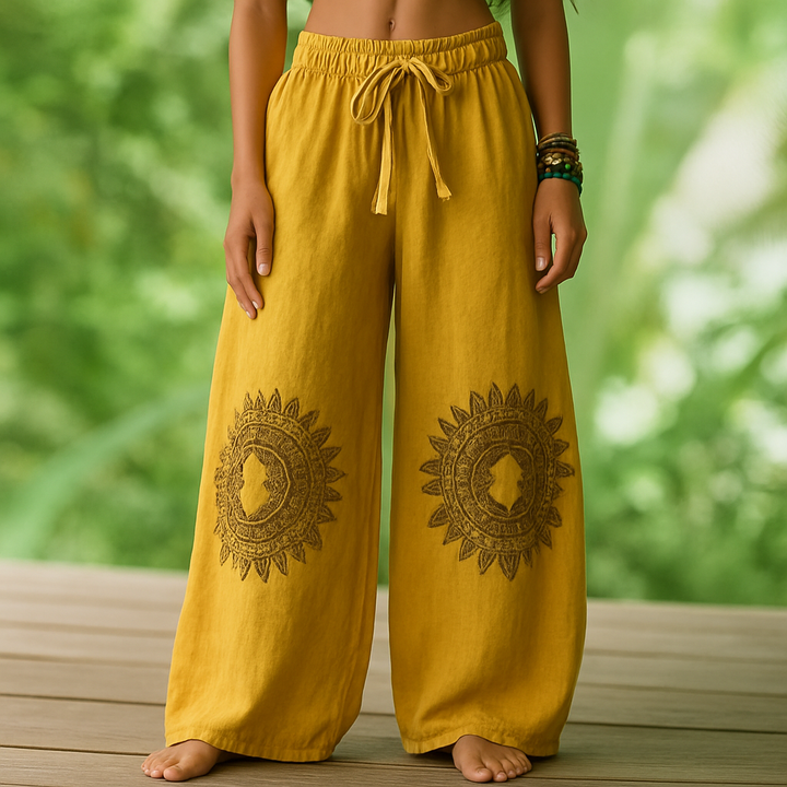 Easygoing Bohemian Comfort Pants