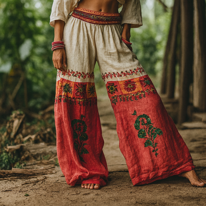 Easygoing Bohemian Comfort Pants