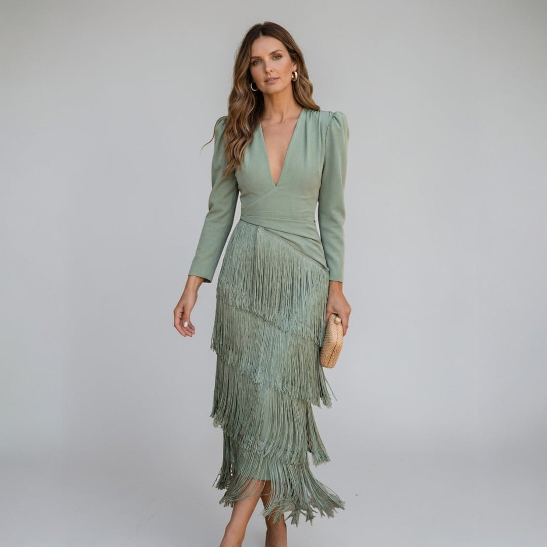 Fringe Dress by Sofia