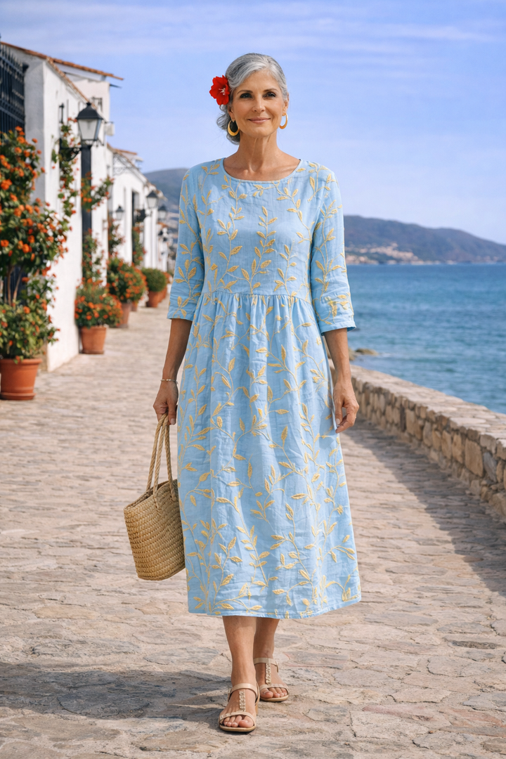 Jimena | Chic Floral Elegance Dress