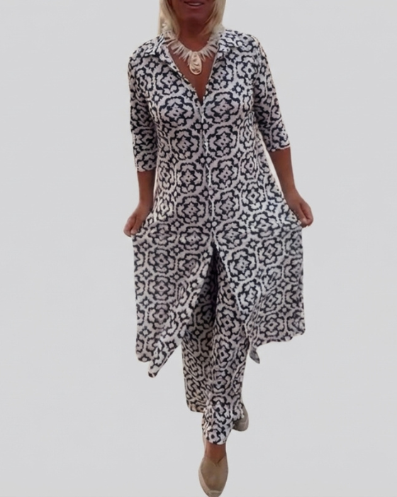 Sara™ | Button Closure Ensemble