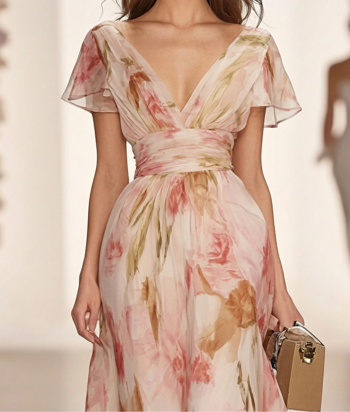 Sophie | Rose Flow Dress