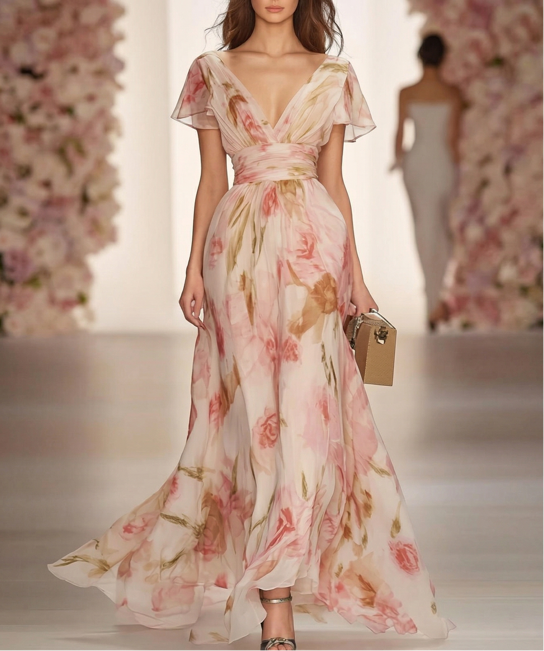 Sophie | Rose Flow Dress