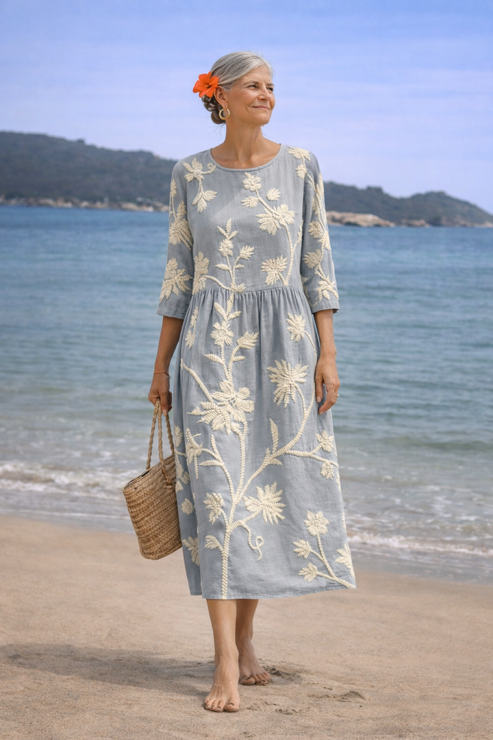 Paloma | Chic Floral Elegance Dress