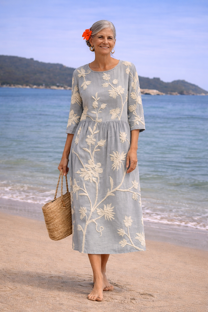 Paloma | Chic Floral Elegance Dress