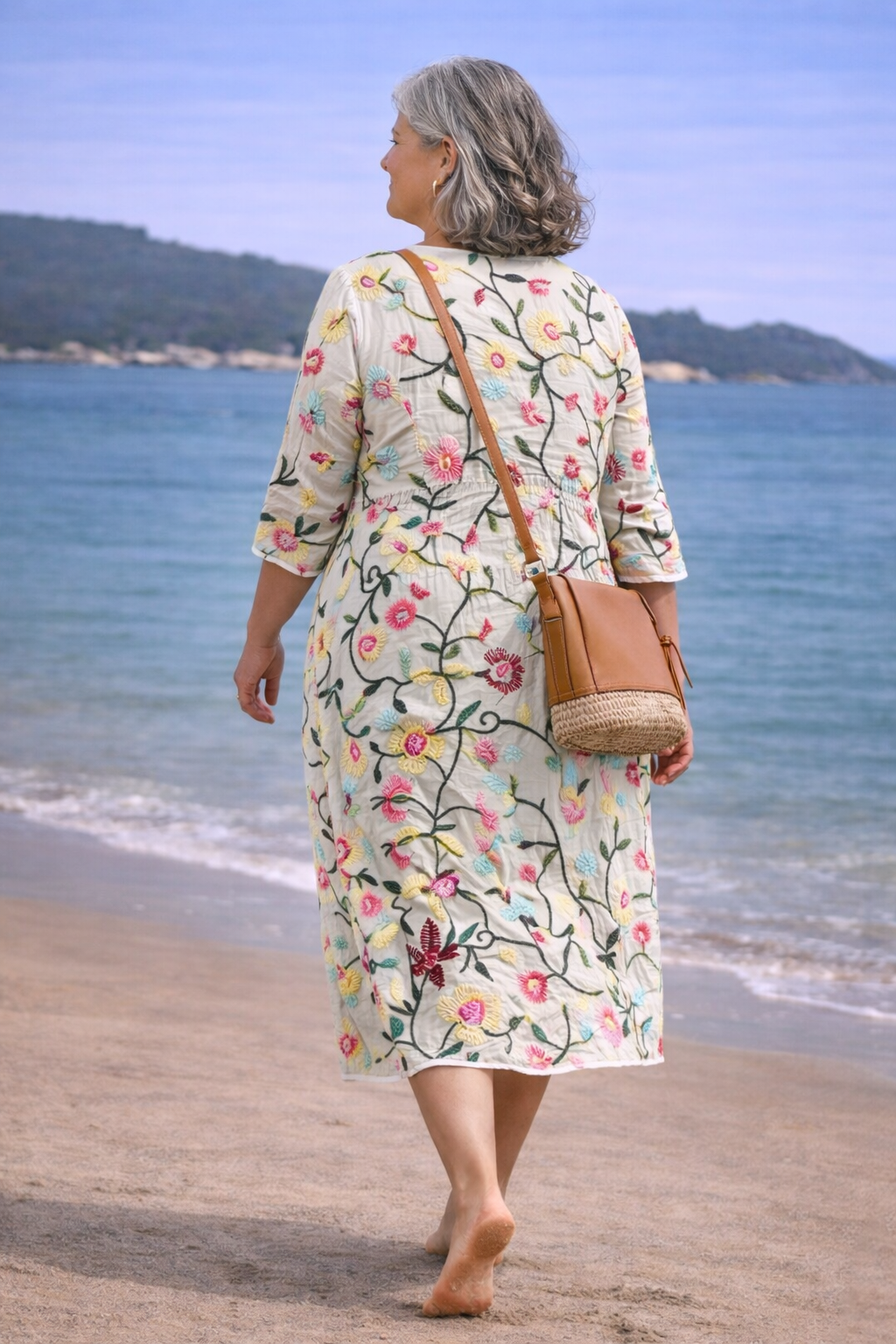 Erica | Chic Floral Elegance Dress