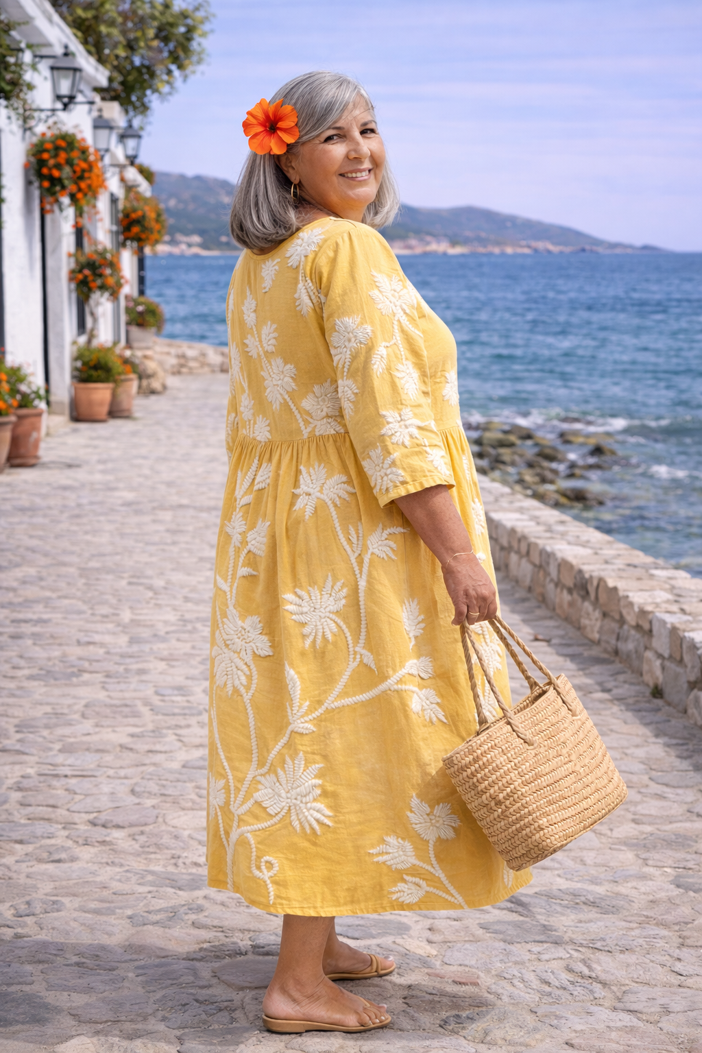 Juanita | Graceful Floral Gown